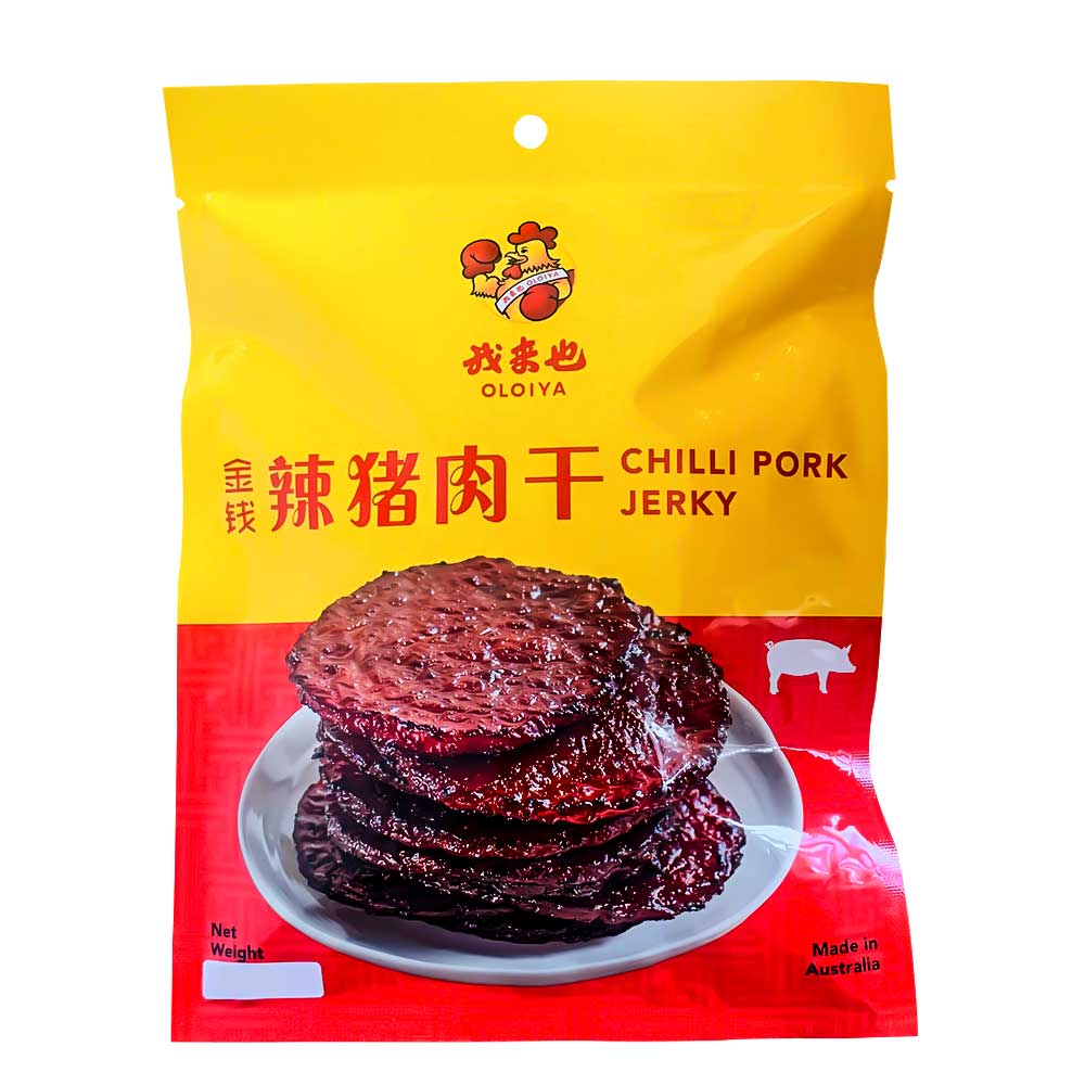 辣味金錢豬肉乾 SPICY Gold Coin Pork 190G 5-7 Slices