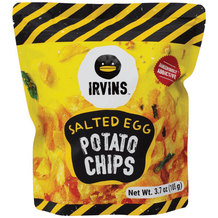 Irvins Salted Egg Potato Chips 105g