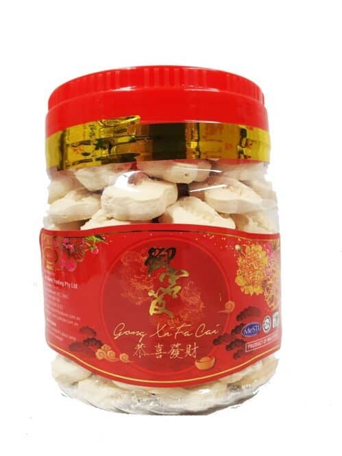 Kuih Bangkit with Brown Sugar 薯粉饼