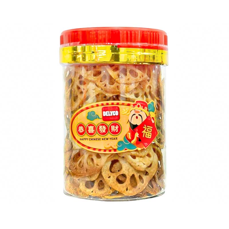 Lotus Crispy 香脆莲藕片 110g – Lunar New Year Snack Ready-to-Eat Asian Treat
